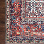 Loloi Layla Ivory / Brick Rug patterned rugs Loloi