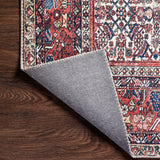 Loloi Layla Ivory / Brick Rug patterned rugs Loloi