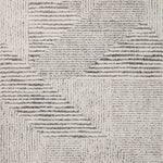 Loloi Levitt Shag Ivory / Grey Rug 0-RUGS-patterned Loloi