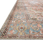 Loloi Loren Terracotta / Sky Rug 2-patterned rugs Loloi