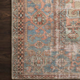 Loloi Loren Terracotta / Sky Rug 2-patterned rugs Loloi
