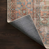 Loloi Loren Terracotta / Sky Rug 2-patterned rugs Loloi