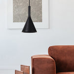 Heath Pendant Light LIGHTING - pendant Renwil Black
