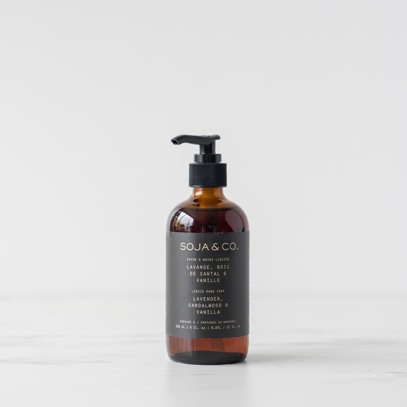 Lavender, Sandalwood & Vanilla Hand Soap by SOJA&CO. hand soap SOJA&CO. (Faire)