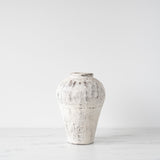 Lily Vintage White Pot - Small 1-VINTAGE-pot Hauer Market