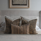 Aja Floral Pillow Cover 00-1 - PILLOWS - block print - neutral Rug & Weave Pillows