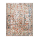 Loloi Loren Terracotta / Sky Rug 2-patterned rugs Loloi