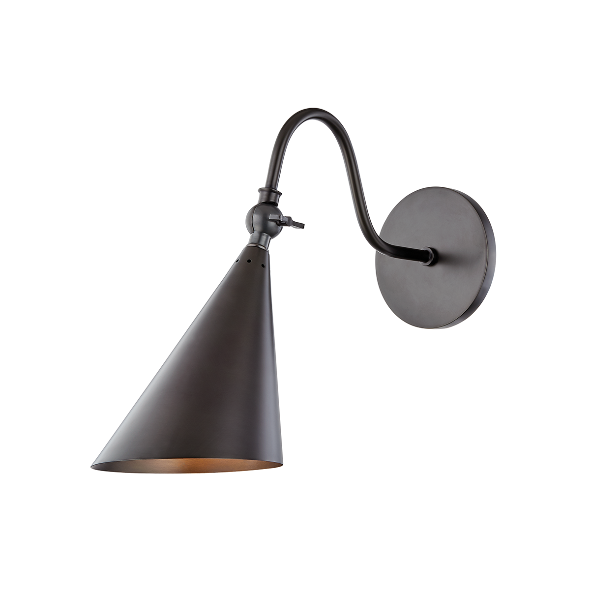 Lupe Wall Sconce, Old Bronze
