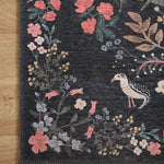 Rifle Paper Co. X Loloi/ Maison Tuileries Black Rug 3 - RUGS - patterned Loloi