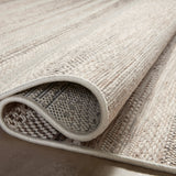 Amber Lewis x Loloi Malibu Ivory / Dove Rug No. 02 5-Rugs - indoor/outdoor Loloi