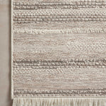 Amber Lewis x Loloi Malibu Ivory / Dove Rug No. 02 5-Rugs - indoor/outdoor Loloi