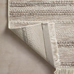 Amber Lewis x Loloi Malibu Ivory / Dove Rug No. 02 5-Rugs - indoor/outdoor Loloi