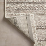 Amber Lewis x Loloi Malibu Ivory / Dove Rug No. 02 5-Rugs - indoor/outdoor Loloi