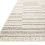 Amber Lewis x Loloi Malibu Ivory / Dove Rug No. 03 5-Rugs - indoor/outdoor Loloi