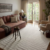 Amber Lewis x Loloi Malibu Ivory / Dove Rug No. 03 5-Rugs - indoor/outdoor Loloi
