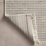 Amber Lewis x Loloi Malibu Ivory / Dove Rug No. 04 5-Rugs - indoor/outdoor Loloi
