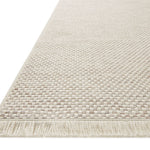 Amber Lewis x Loloi Malibu Ivory / Dove Rug No. 05 5-Rugs - indoor/outdoor Loloi