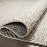 Amber Lewis x Loloi Malibu Ivory / Dove Rug No. 05 5-Rugs - indoor/outdoor Loloi