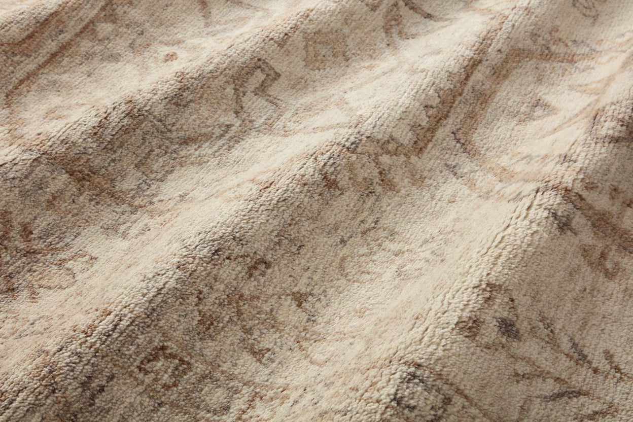Loloi Marco Natural / Mocha Rug RUGS - wool Loloi