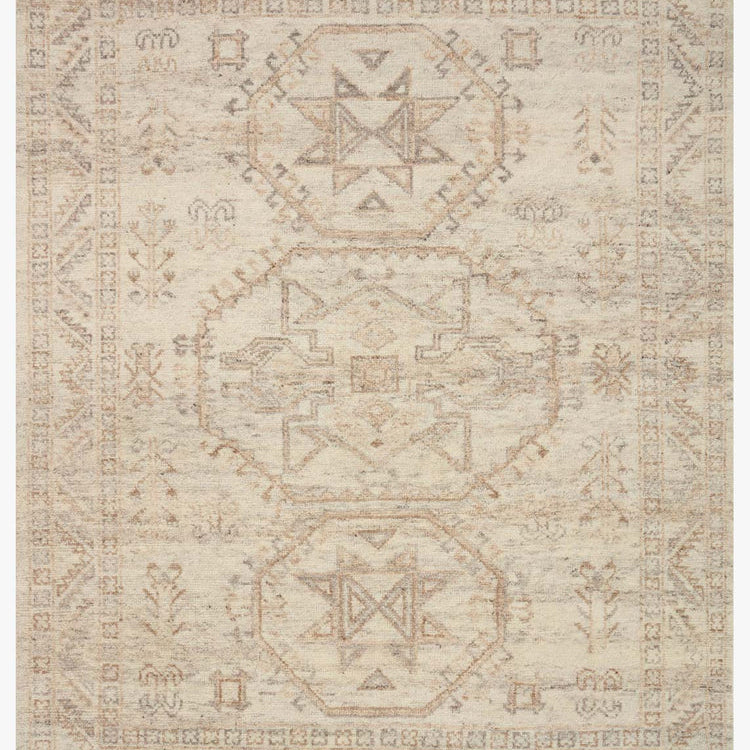 Loloi Marco Natural / Mocha Rug RUGS - wool Loloi