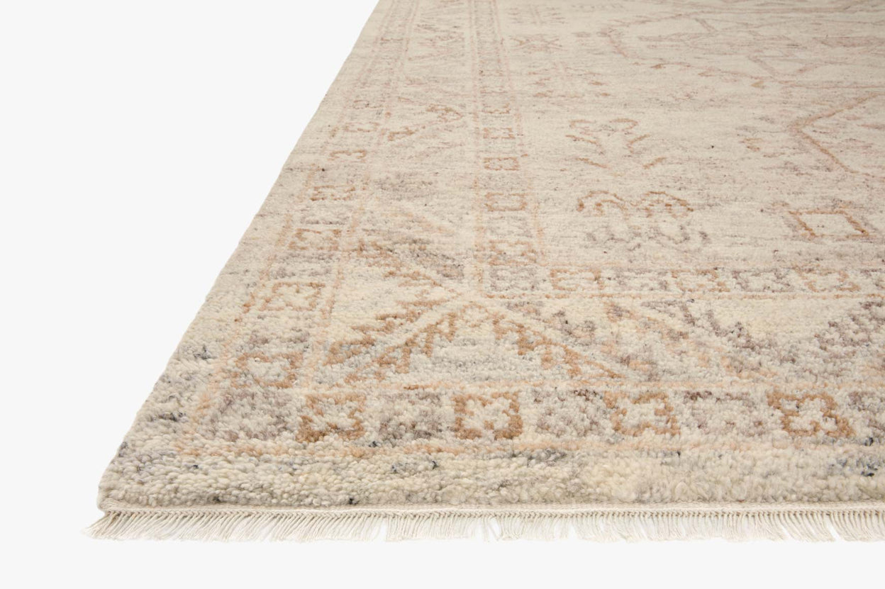 Loloi Marco Natural / Mocha Rug RUGS - wool Loloi