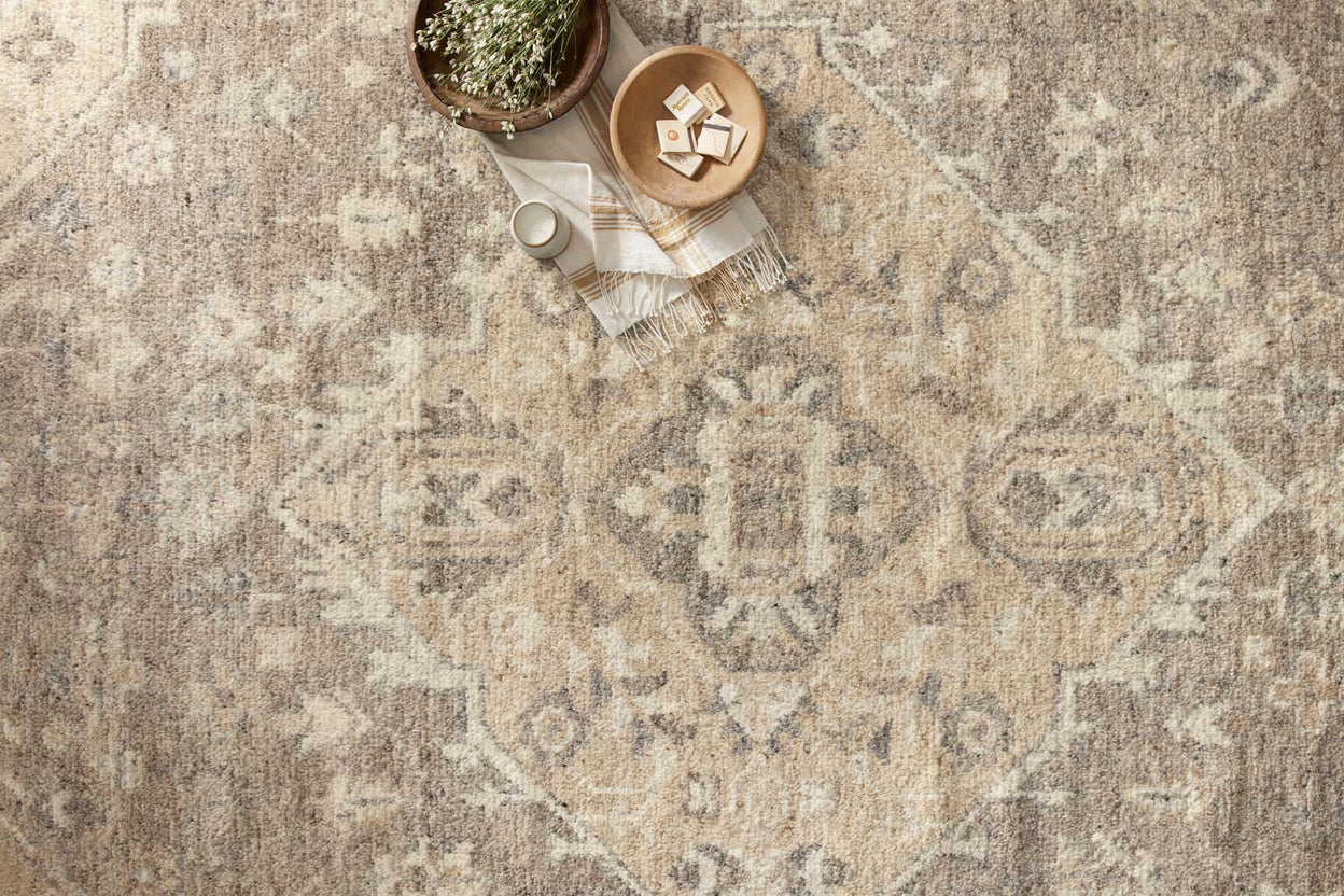 Loloi Marco Taupe / Camel Rug RUGS - wool Loloi
