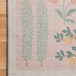 Rifle Paper Co. X Loloi/ Menagerie Les Fauves Blush Rug 2 - RUGS - patterned Loloi