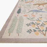 Rifle Paper Co. X Loloi/ Menagerie Les Fauves Cream Rug 3 - RUGS - patterned Loloi