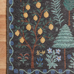 Rifle Paper Co. X Loloi/ Menagerie Forest Black Rug 3 - RUGS - patterned Loloi