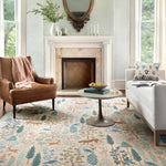 Rifle Paper Co. X Loloi/ Menagerie Forest Cream 3 - RUGS - patterned Loloi