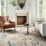 Rifle Paper Co. X Loloi/ Menagerie Forest Cream 3 - RUGS - patterned Loloi