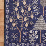 Rifle Paper Co. X Loloi/ Menagerie Forest Navy Rug 3 - RUGS - patterned Loloi