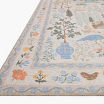 Rifle Paper Co. X Loloi/ Menagerie Camont Cream Rug 3 - RUGS - patterned Loloi