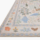 Rifle Paper Co. X Loloi/ Menagerie Camont Cream Rug 3 - RUGS - patterned Loloi