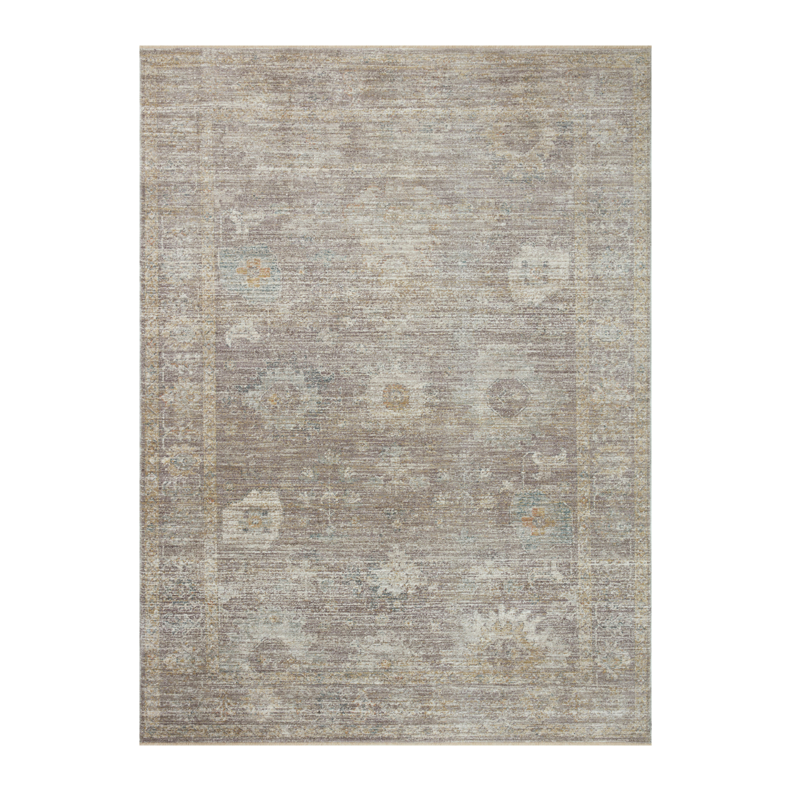 Magnolia Home by Joanna Gaines x Loloi Millie Stone / Natural Rug 0-patterned rugs Loloi 18" x 18" Sample