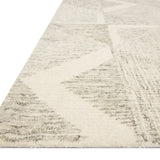 Loloi Milo Lt Grey / Granite Rug 0-RUGS-wool Loloi