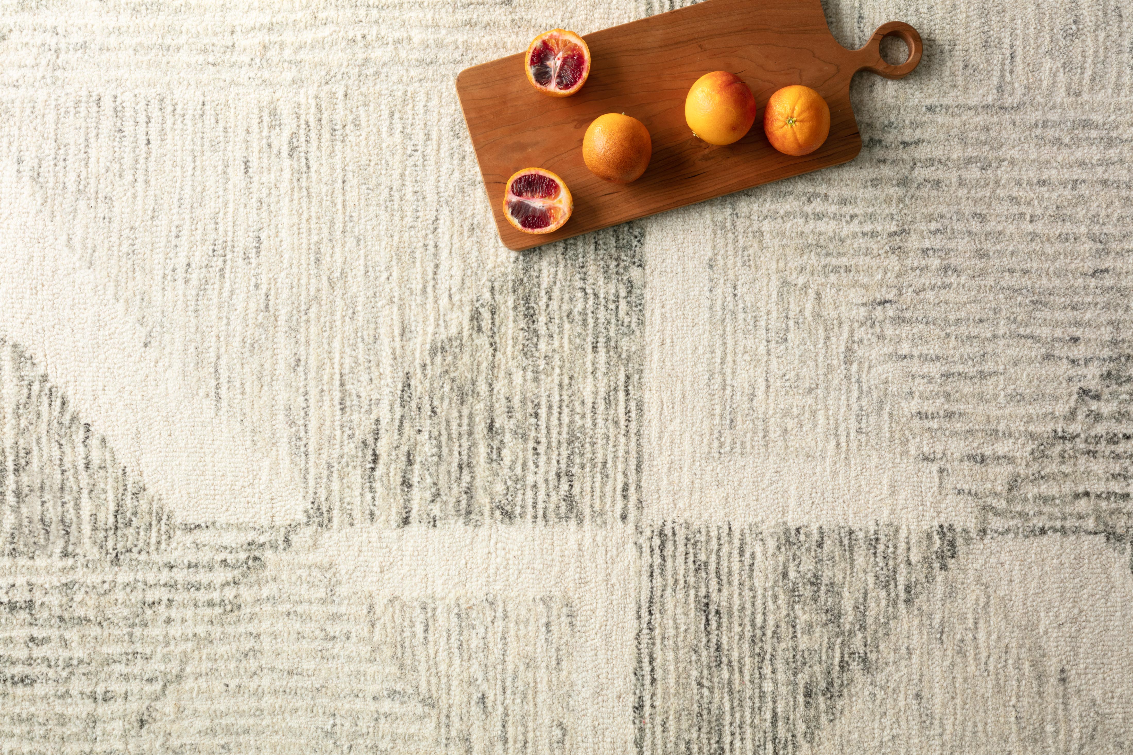 Loloi Milo Lt Grey / Granite Rug 0-RUGS-wool Loloi