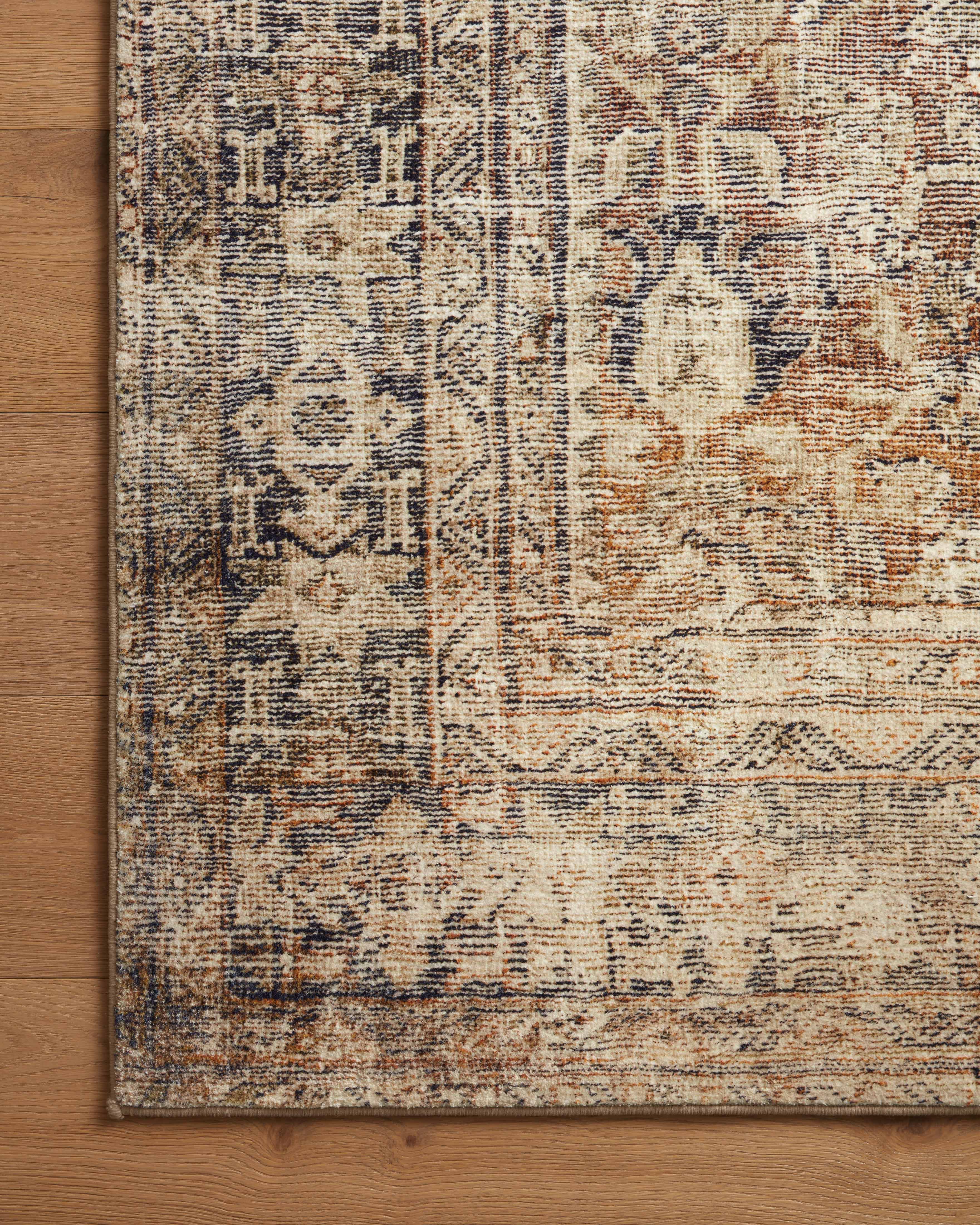 Amber Lewis x Loloi Morgan Sunset / Ink 0-patterned rugs Loloi