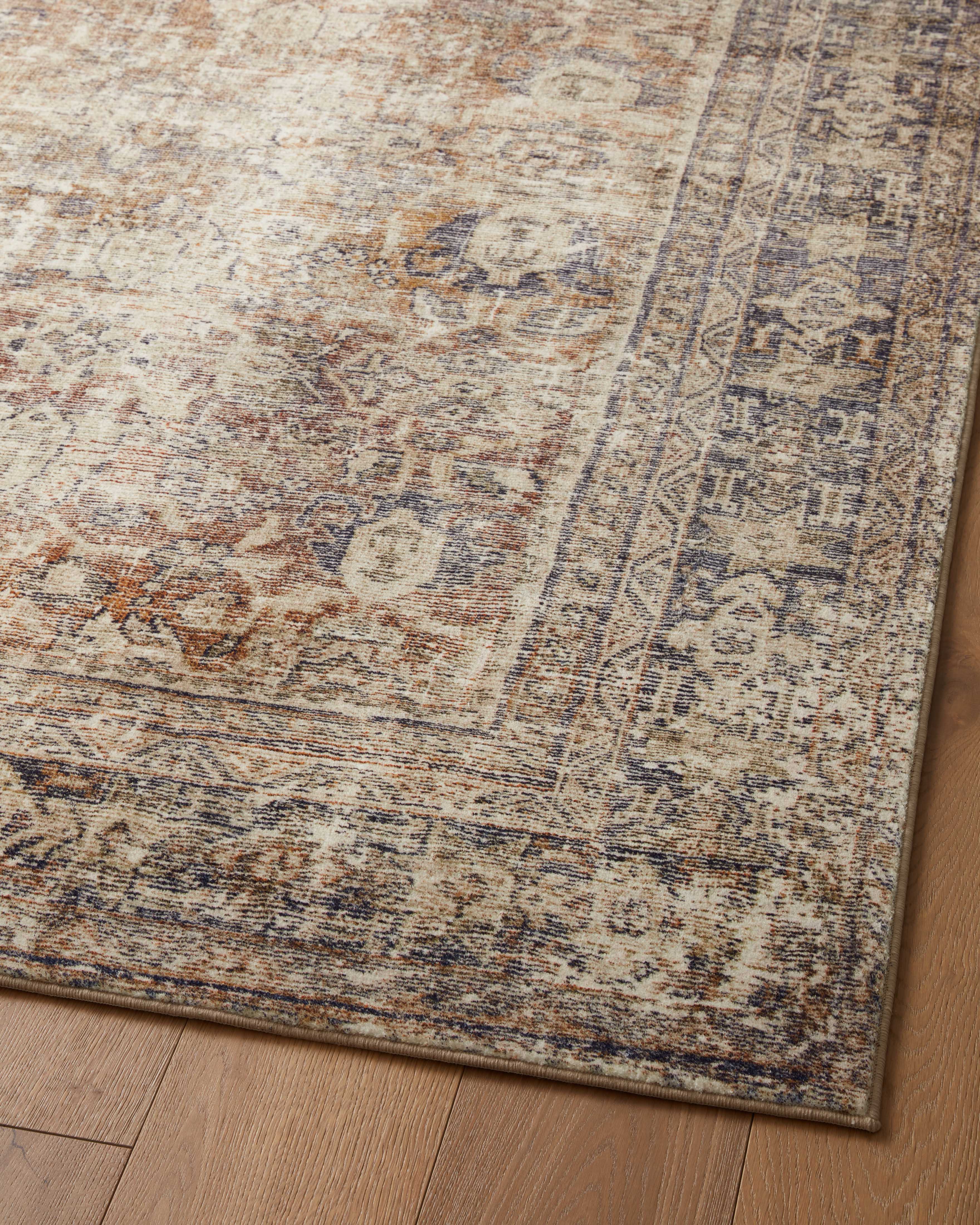 Amber Lewis x Loloi Morgan Sunset / Ink 0-patterned rugs Loloi