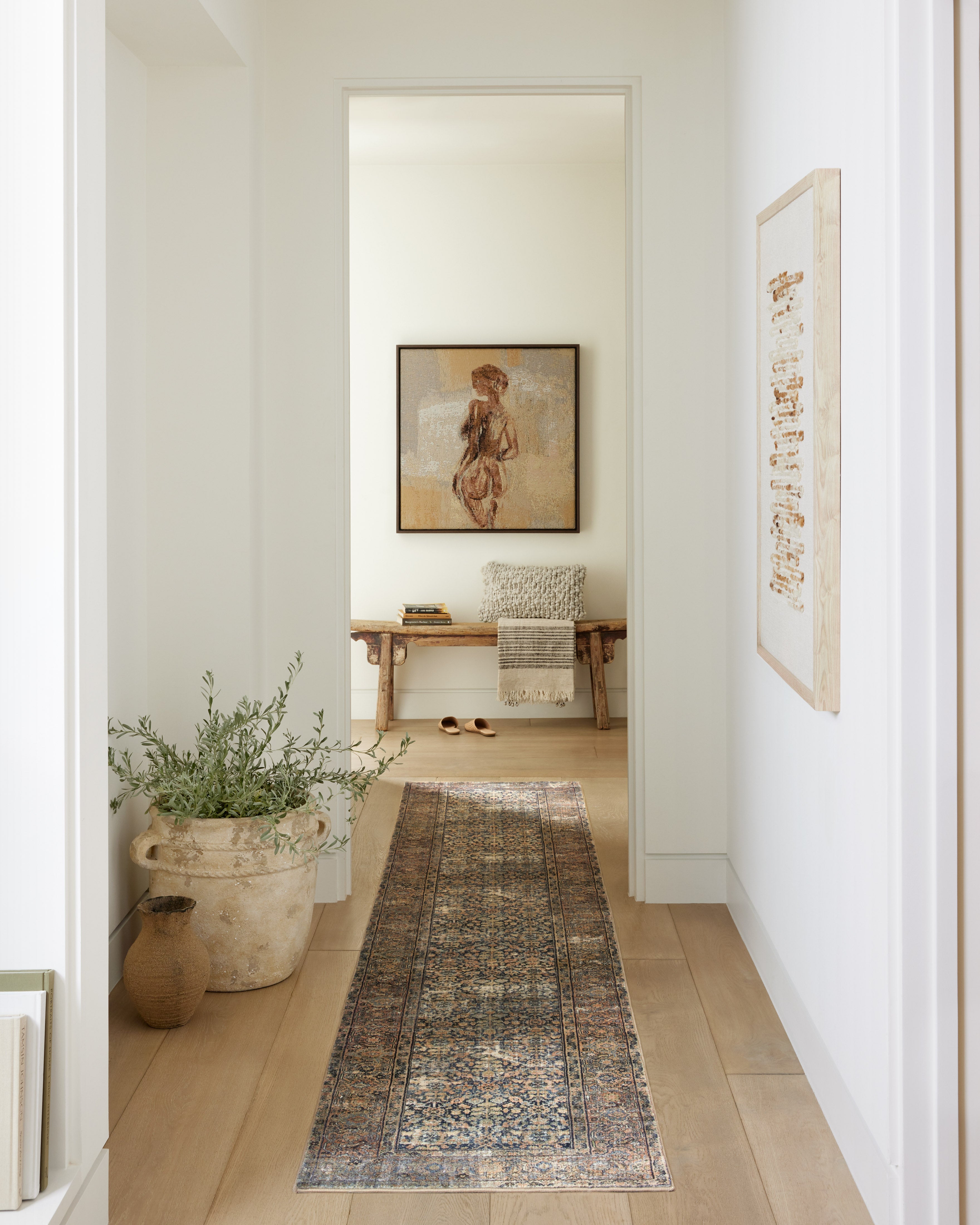 Amber Lewis x Loloi Morgan Denim / Multi 0-patterned rugs Loloi