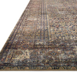 Amber Lewis x Loloi Morgan Denim / Multi 0-patterned rugs Loloi