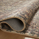 Amber Lewis x Loloi Morgan Denim / Multi 0-patterned rugs Loloi