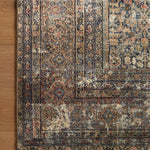 Amber Lewis x Loloi Morgan Denim / Multi 0-patterned rugs Loloi