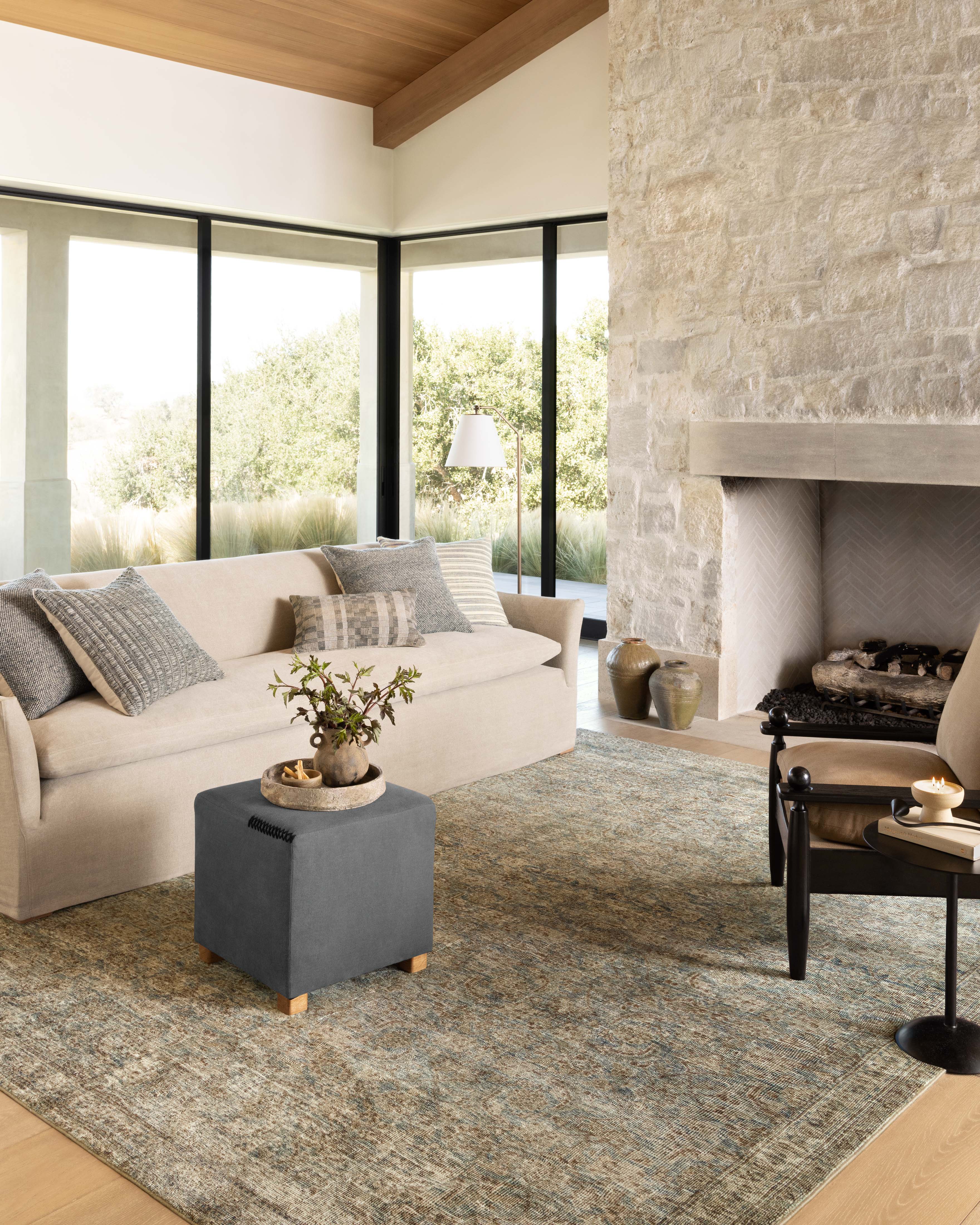 Amber Lewis x Loloi Morgan Sea / Sage 0-patterned rugs Loloi