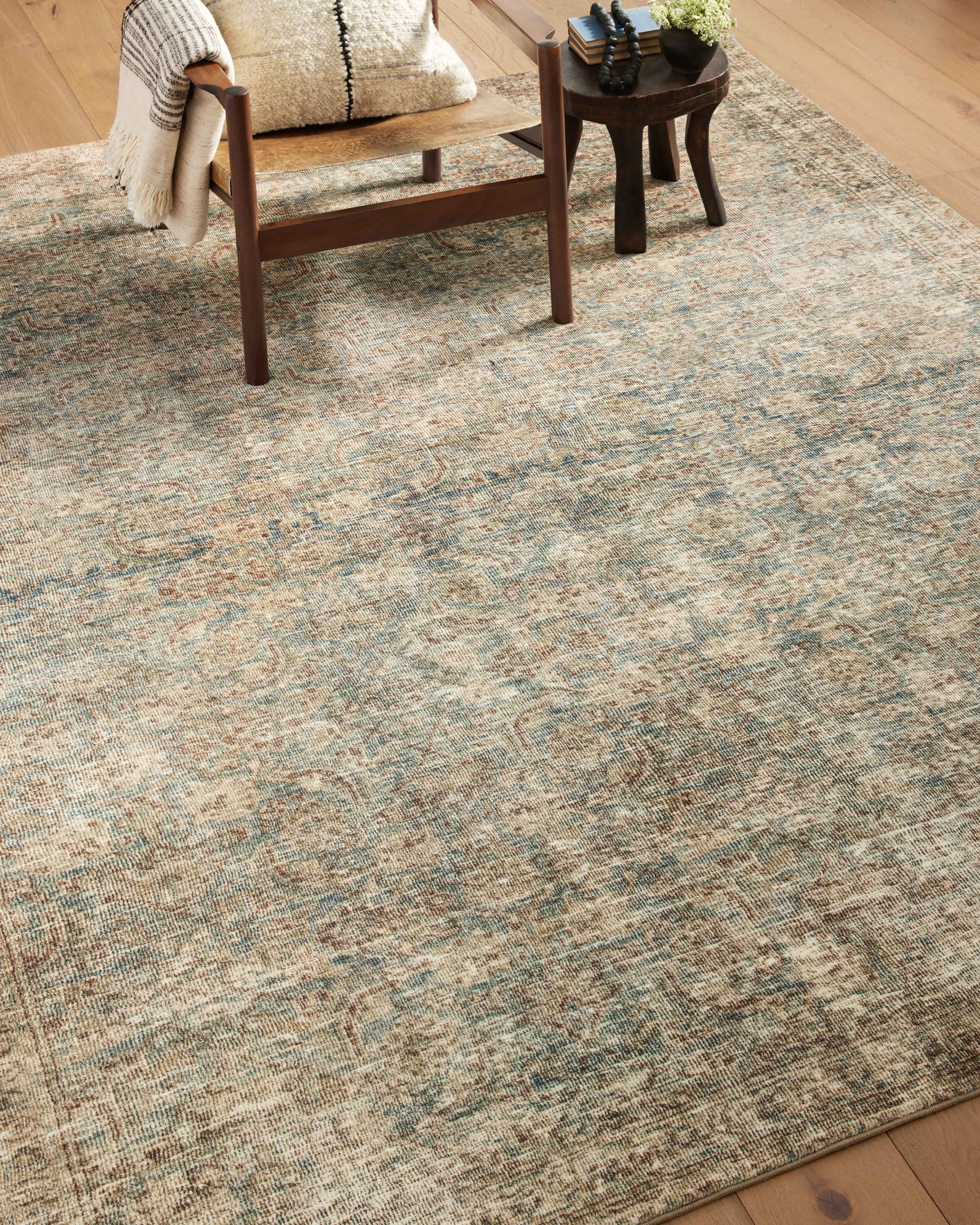 Amber Lewis x Loloi Morgan Sea / Sage 0-patterned rugs Loloi