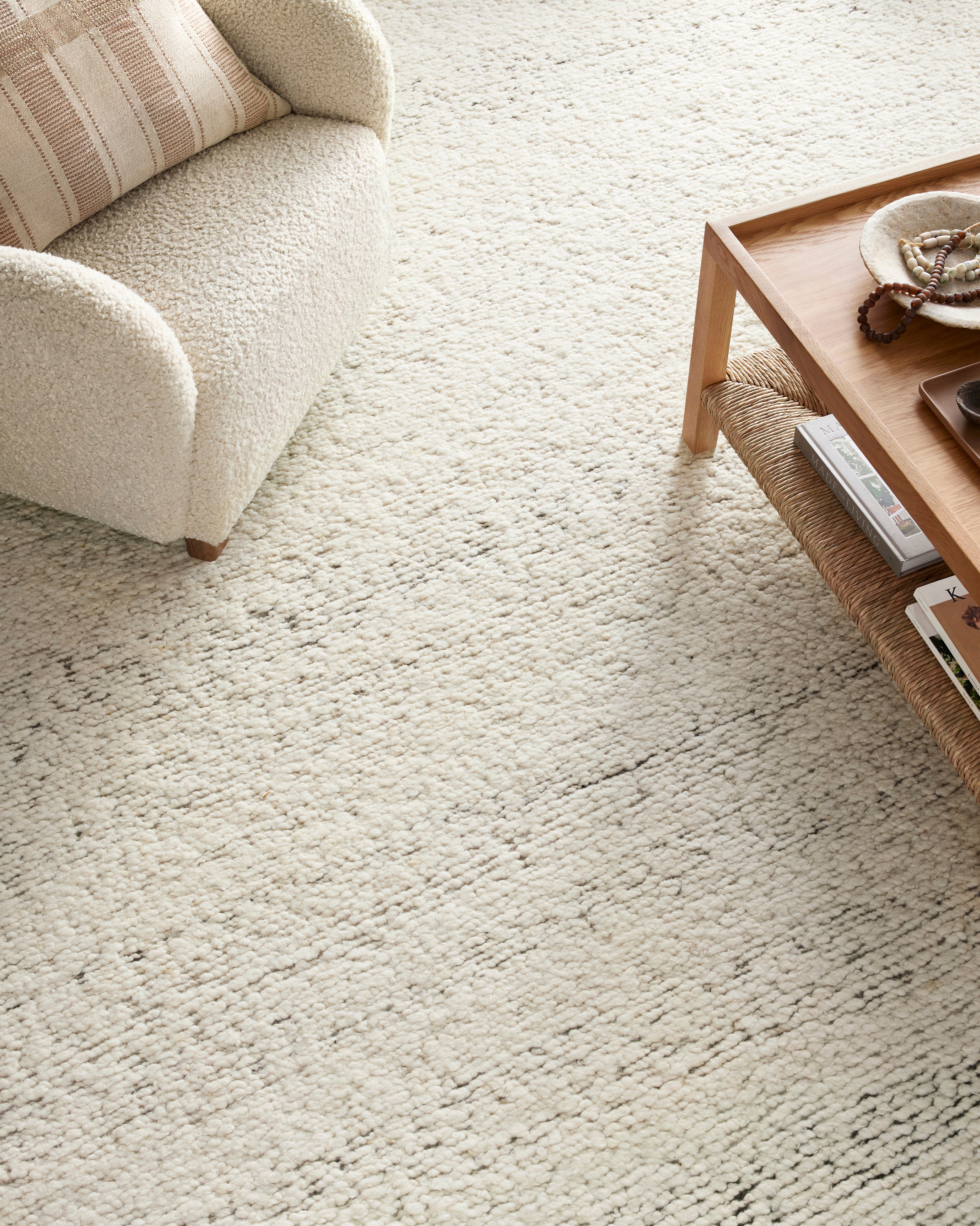 Amber Lewis x Loloi Mulholland Silver / Natural Rug 0-patterned rugs Loloi