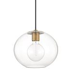 Margot Pendant LIGHTING - pendant Hudson Valley Lighting 12.25"W x 10.50"L Aged Brass