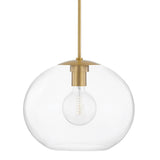 Margot Pendant LIGHTING - pendant Hudson Valley Lighting 16"W x 13"L Aged Brass