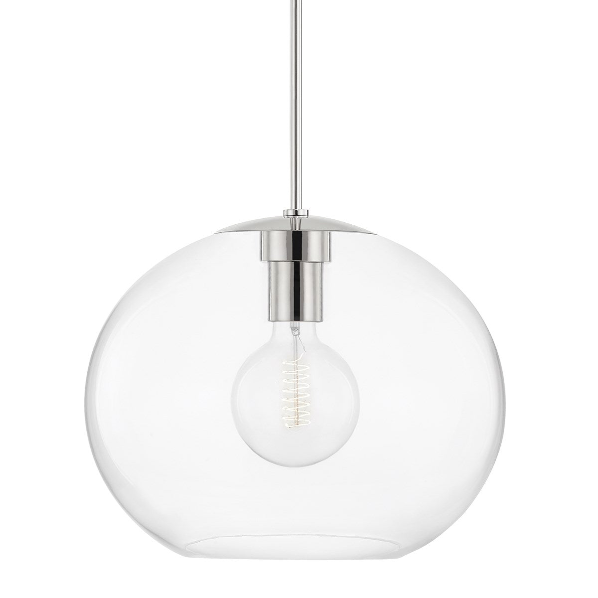 Margot Pendant LIGHTING - pendant Hudson Valley Lighting 16"W x 13"L Polished Nickel