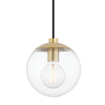 Meadow Pendant LIGHTING - pendant Hudson Valley Lighting Aged Brass